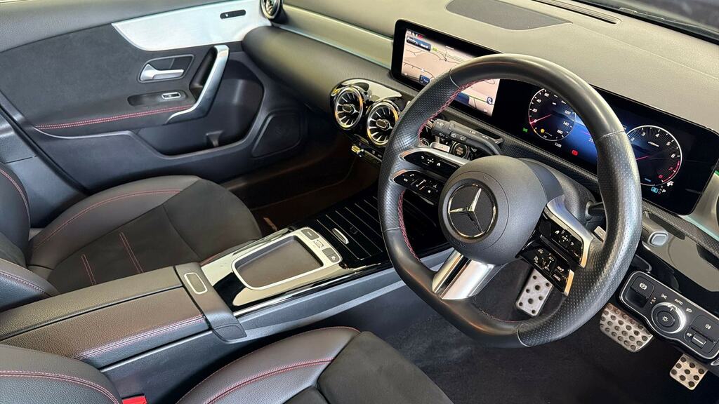 Mercedes-Benz A Class A200 Amg Line Executive YK73NZT Silver #3