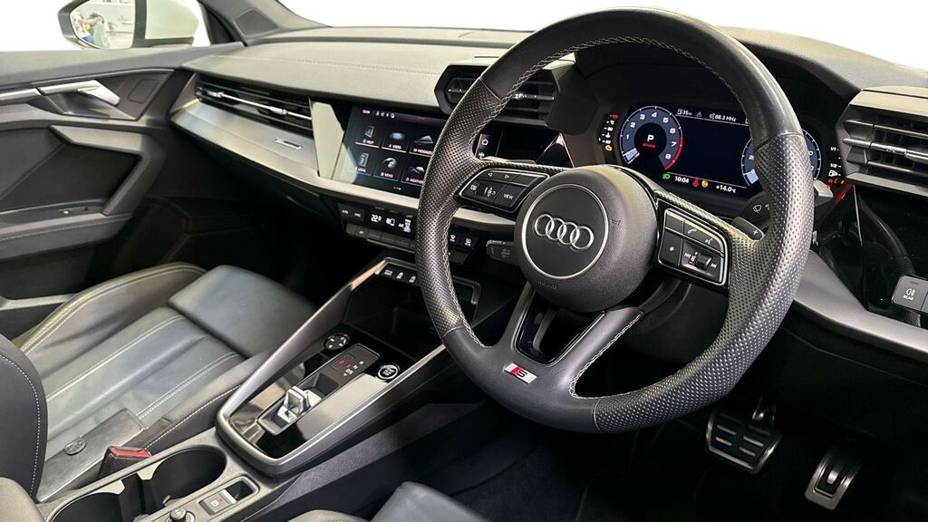 Audi A3 35 Tfsi S Line S Tronic CP23ZSE White #6