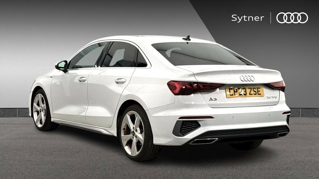 Audi A3 35 Tfsi S Line S Tronic CP23ZSE White #3