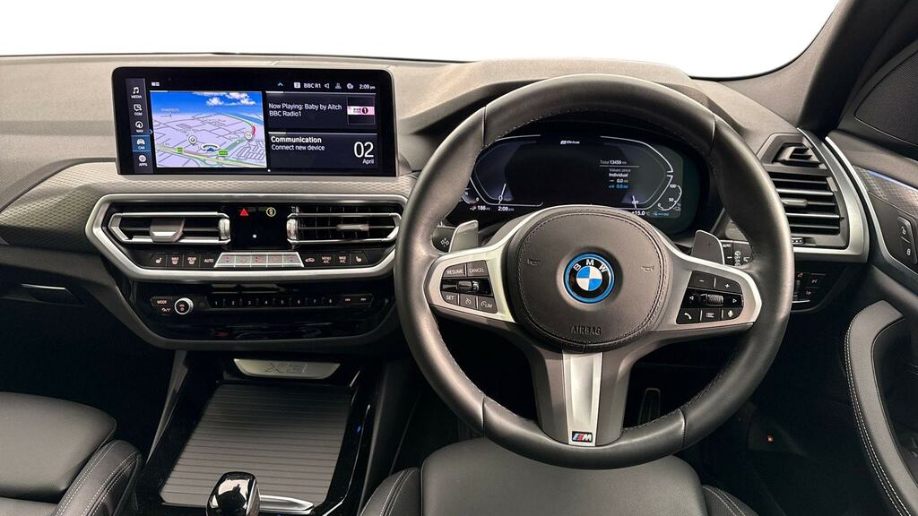 BMW X3 Xdrive 30E M Sport Pro Pack FL74YLC Black #5
