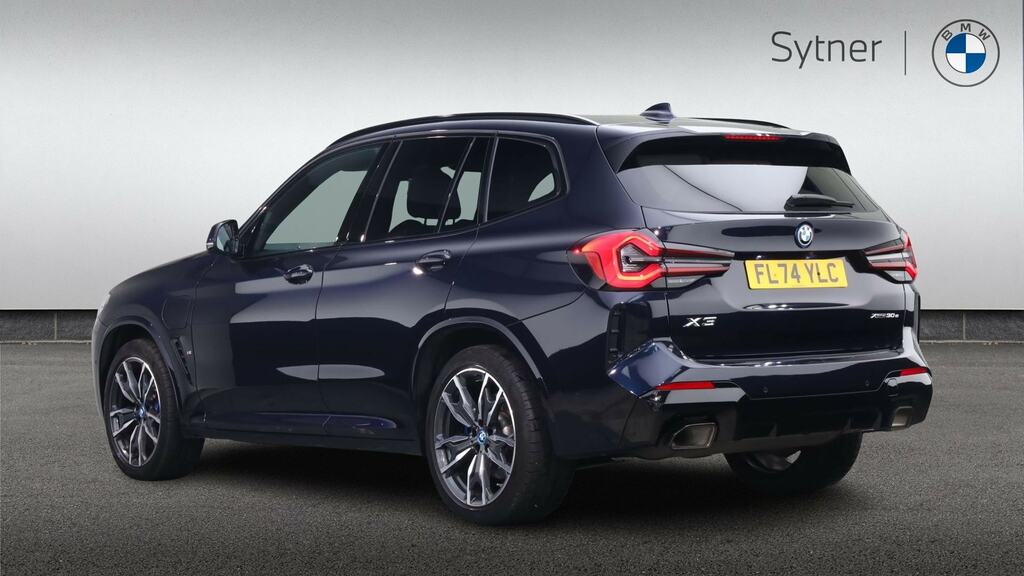 BMW X3 Xdrive 30E M Sport Pro Pack FL74YLC Black #2