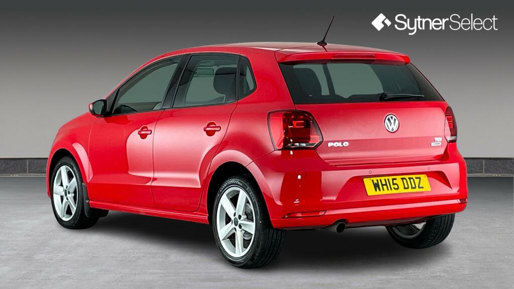 Volkswagen Polo 1.4 Tdi 90 Sel Red #2