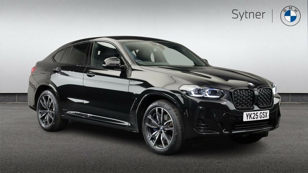 BMW X4 Xdrive20d Mht M Sport Step Techpro Pk Black