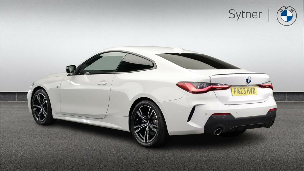 BMW 4 Series Gran Coupe 420I M Sport Step FA23HVD White #2