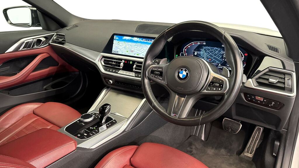 BMW 4 Series Gran Coupe 420I M Sport Step FA23HVD White #6
