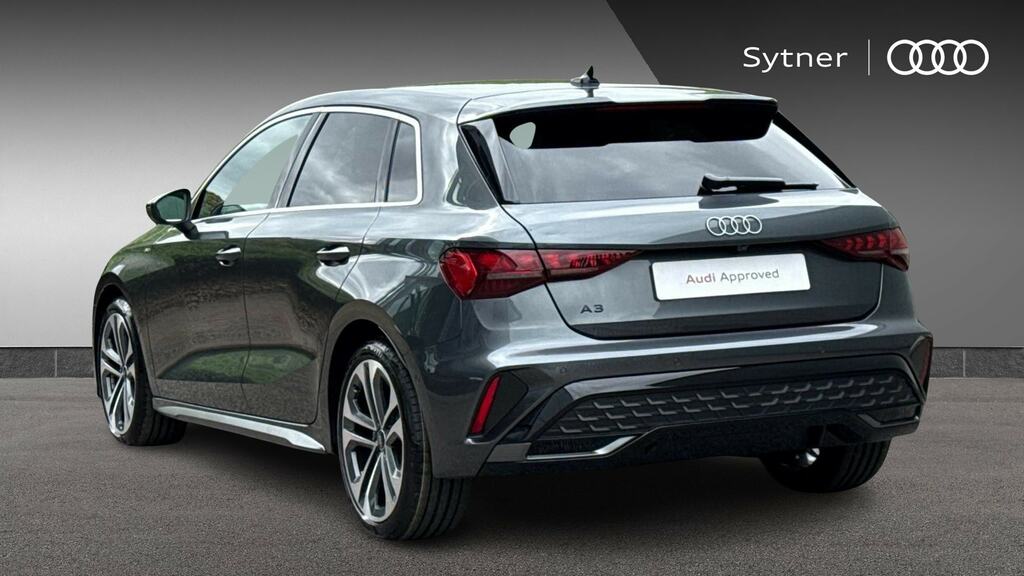 Audi A3 35 Tfsi S Line S Tronic Tech Pack DN25WFU Grey #3