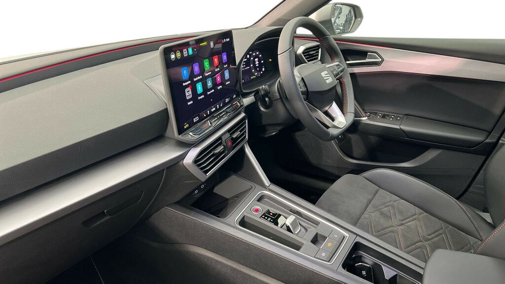 Seat Leon 1.5 E-hybrid Fr Sport Dsg Dap White #2