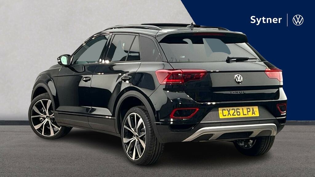 Volkswagen T-Roc 1.5 Tsi Style Design CX26LPA Black #4