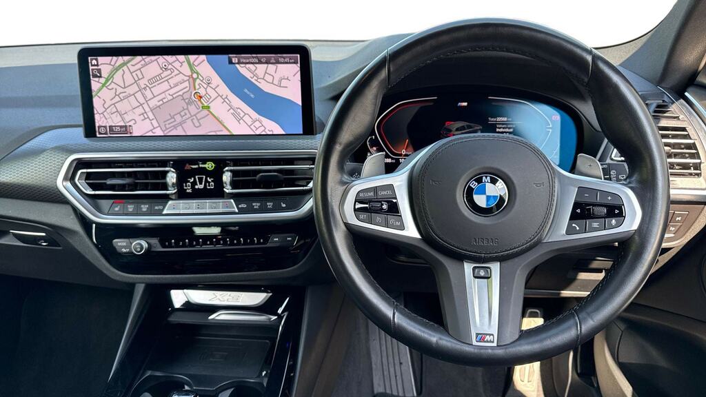 BMW X3 Xdrive30d Mht M Sport Techpro Pk YH73RVA White #5