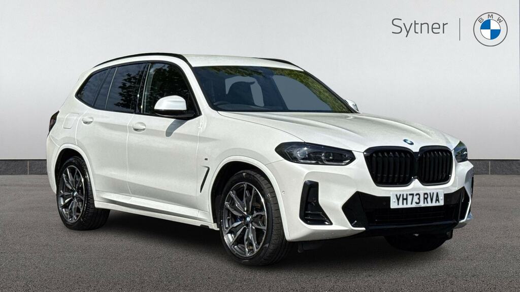 BMW X3 Xdrive30d Mht M Sport Techpro Pk White