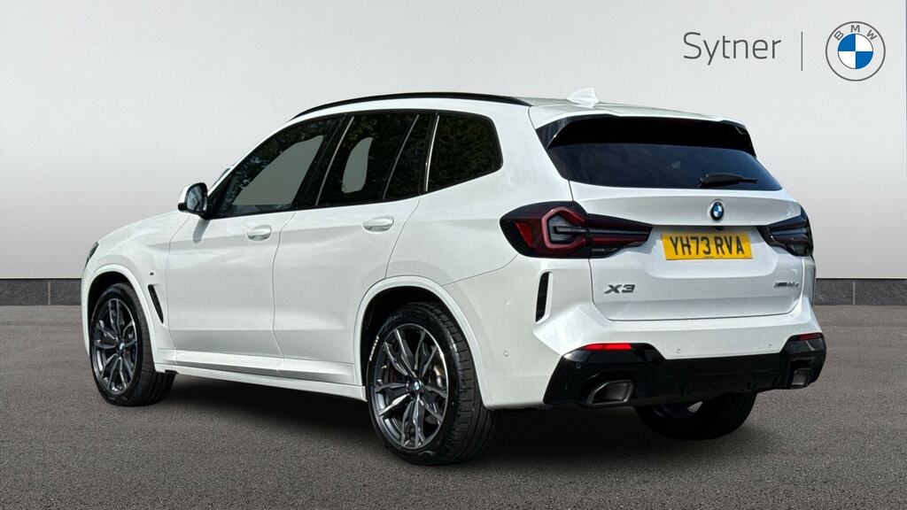 BMW X3 Xdrive30d Mht M Sport Techpro Pk YH73RVA White #2