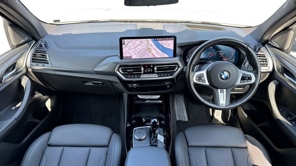 BMW X3 Xdrive30d Mht M Sport Techpro Pk YH73RVA White #4