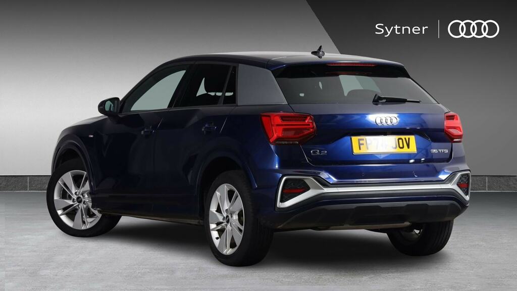 Audi Q2 35 Tfsi S Line S Tronic Tech FP74JOV Blue #3