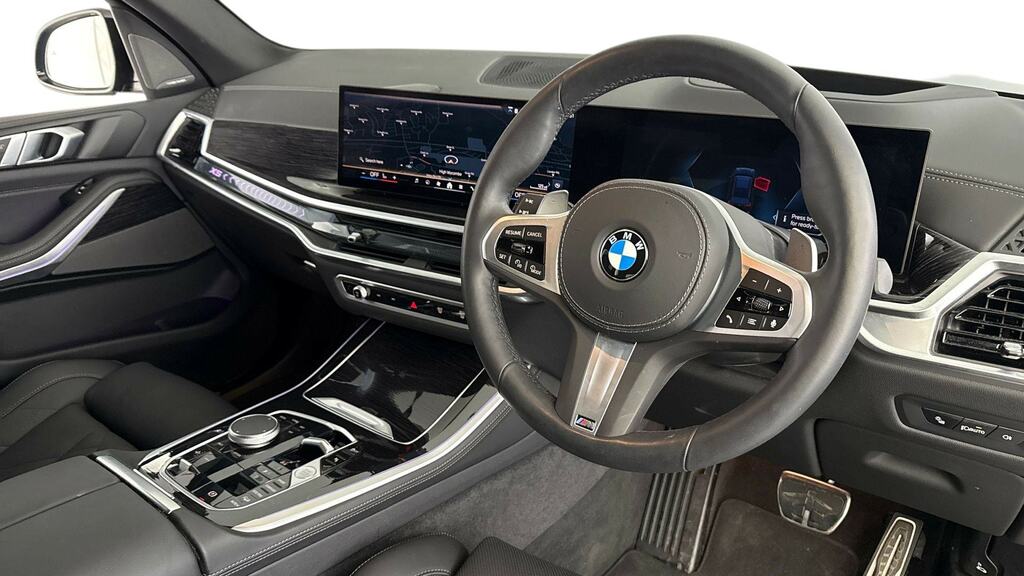BMW X5 Xdrive30d Mht M Sport 7 Seat Tecpro Pk YG75KZV Black #6