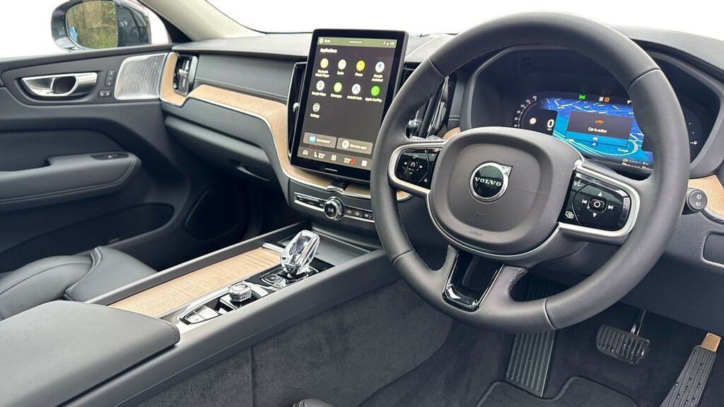 Volvo XC60 2.0 T8 455 Phev Ultra Dark Awd Geartronic PE26YCU Silver #5