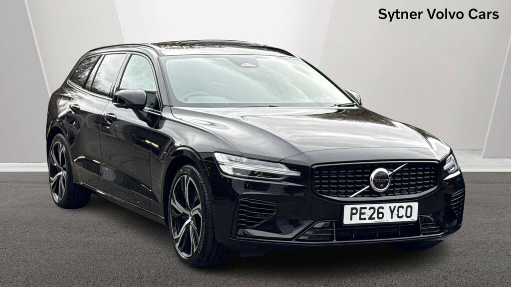 Volvo V60 2.0 T8 455 Phev Ultra Dark Awd Black