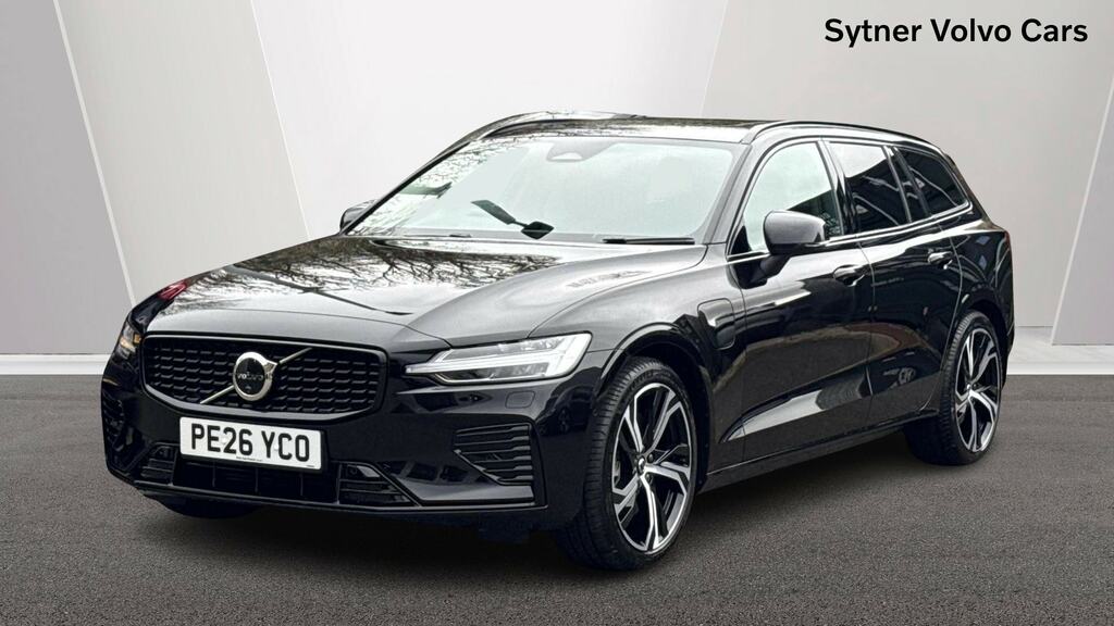 Volvo V60 2.0 T8 455 Phev Ultra Dark Awd PE26YCO Black #6