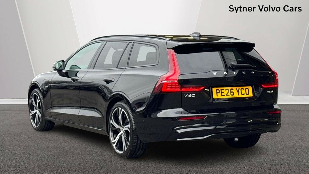 Volvo V60 2.0 T8 455 Phev Ultra Dark Awd PE26YCO Black #2