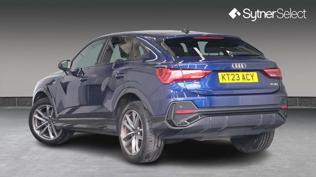 Audi Q3 35 Tdi Black Edition S Tronic KT23ACY Blue #2