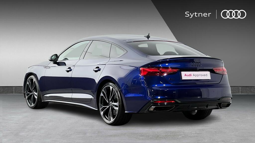 Audi A5 35 Tdi Black Edition S Tronic MM74FOU Blue #3