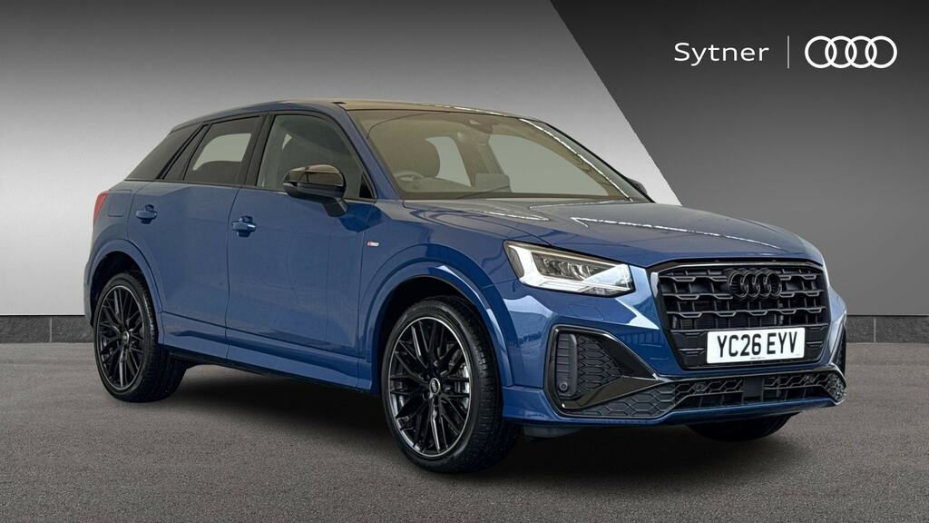 Audi Q2 35 Tfsi Black Edition S Tronic Tech Blue