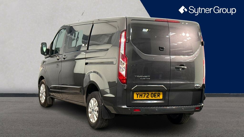 Ford Transit Custom 2.0 Ecoblue 130Ps Low Roof Dcab Limited Van YH72OER Grey #3
