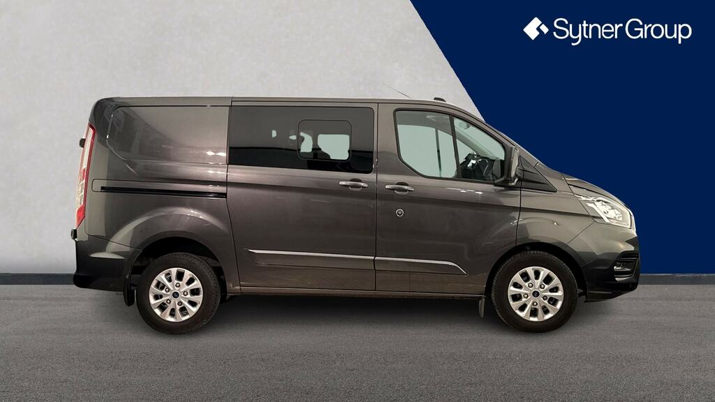 Ford Transit Custom 2.0 Ecoblue 130Ps Low Roof Dcab Limited Van YH72OER Grey #4