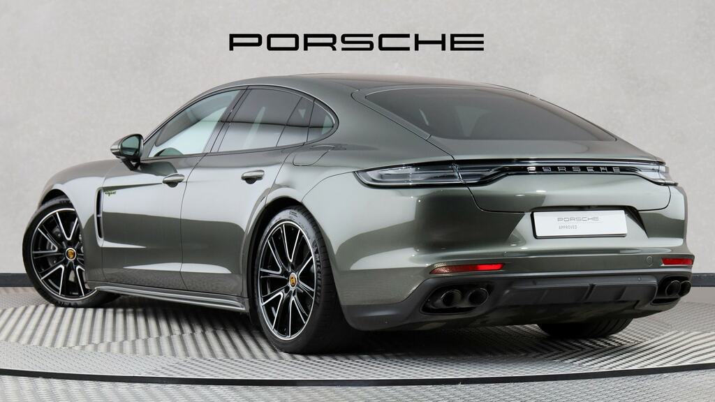 Porsche Panamera 2.9 V6 4 Platinum Ed E-hybrid 5 Seats Pdk Green #4