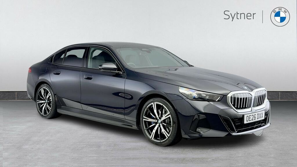 BMW 5 Series 530E M Sport Black