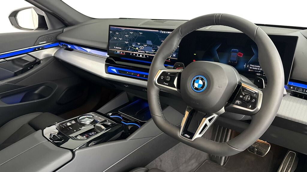 BMW 5 Series 530E M Sport Black #6