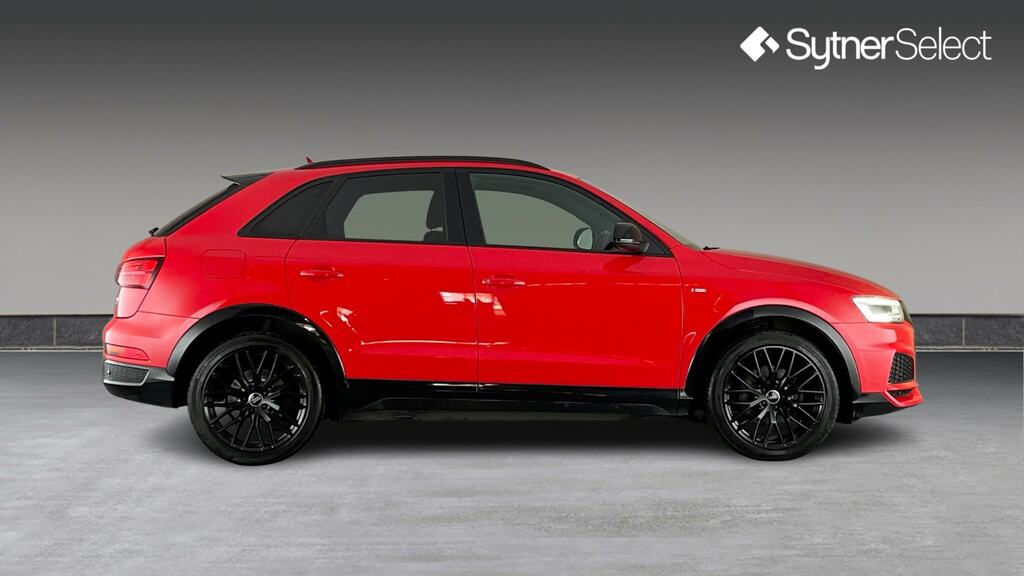 Audi Q3 2.0 Tdi 184 Quattro Black Edition S Tronic YN67EPA Red #3