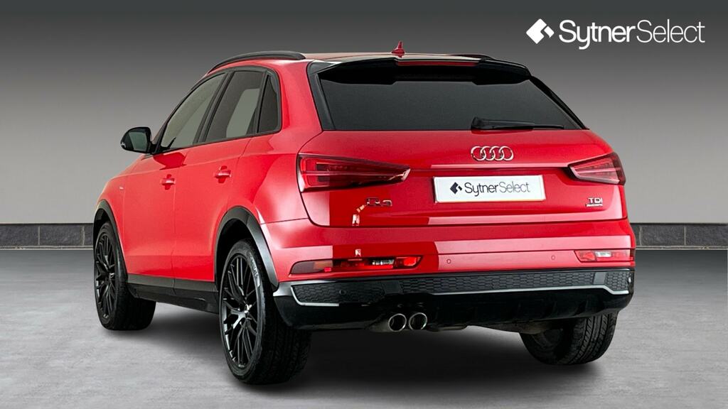Audi Q3 2.0 Tdi 184 Quattro Black Edition S Tronic YN67EPA Red #2