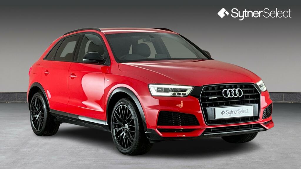 Audi Q3 2.0 Tdi 184 Quattro Black Edition S Tronic Red