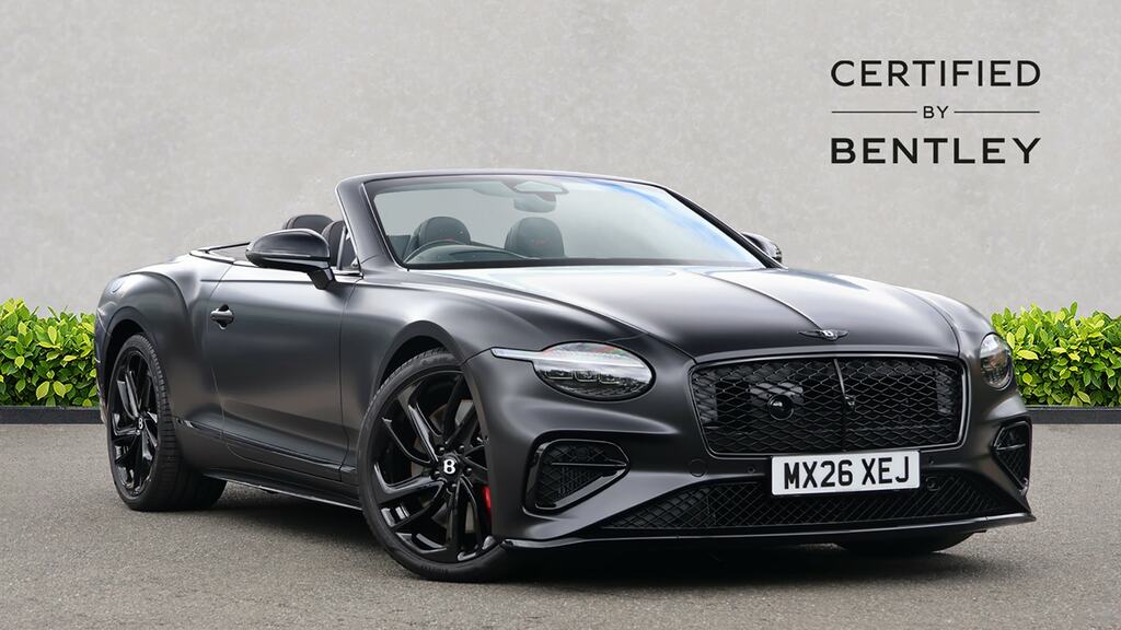 Bentley Continental Gt 4.0 V8 S Hybrid Tour Spec Black