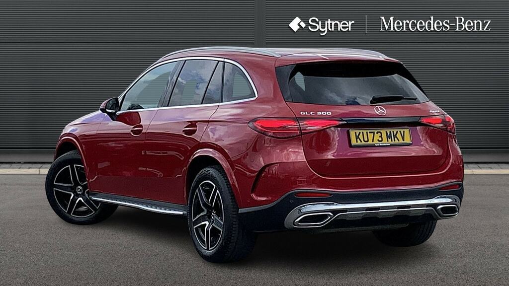 Mercedes-Benz GLC Class Glc 300 4Matic Amg Line 9G-tronic KU73MKV Red #2