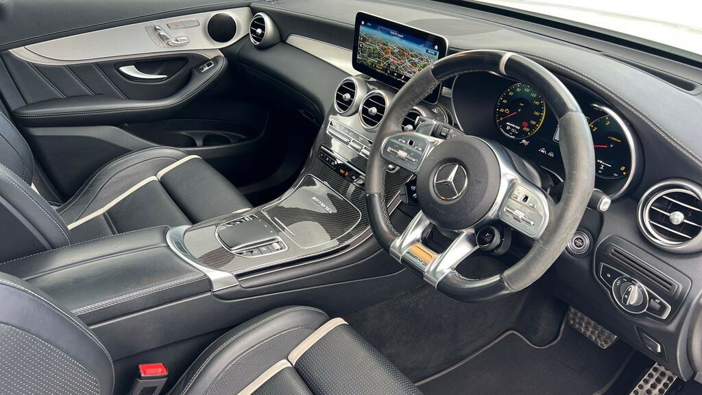 Mercedes-Benz GLC Class Glc 63 S 4Matic Premium Plus Mct White #3