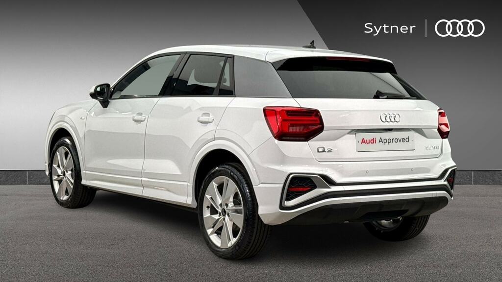 Audi Q2 35 Tfsi S Line S Tronic Cs CX26UUB White #3