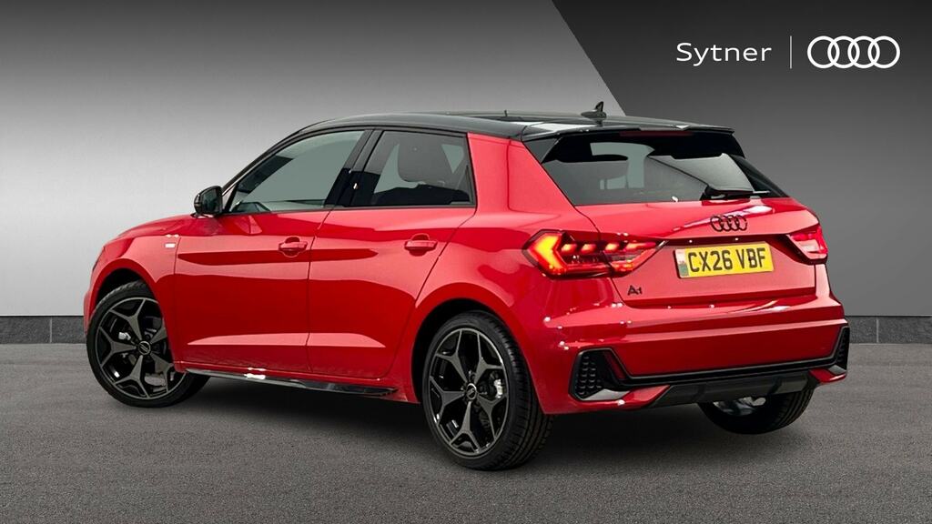 Audi A1 30 Tfsi Black Edition S Tronic CX26VBF Red #3