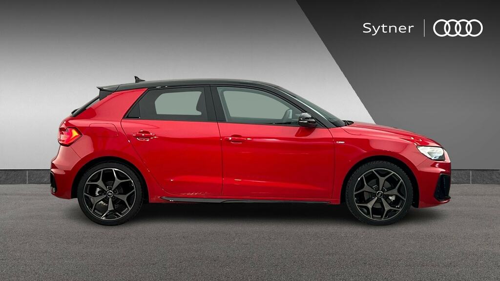 Audi A1 30 Tfsi Black Edition S Tronic CX26VBF Red #4