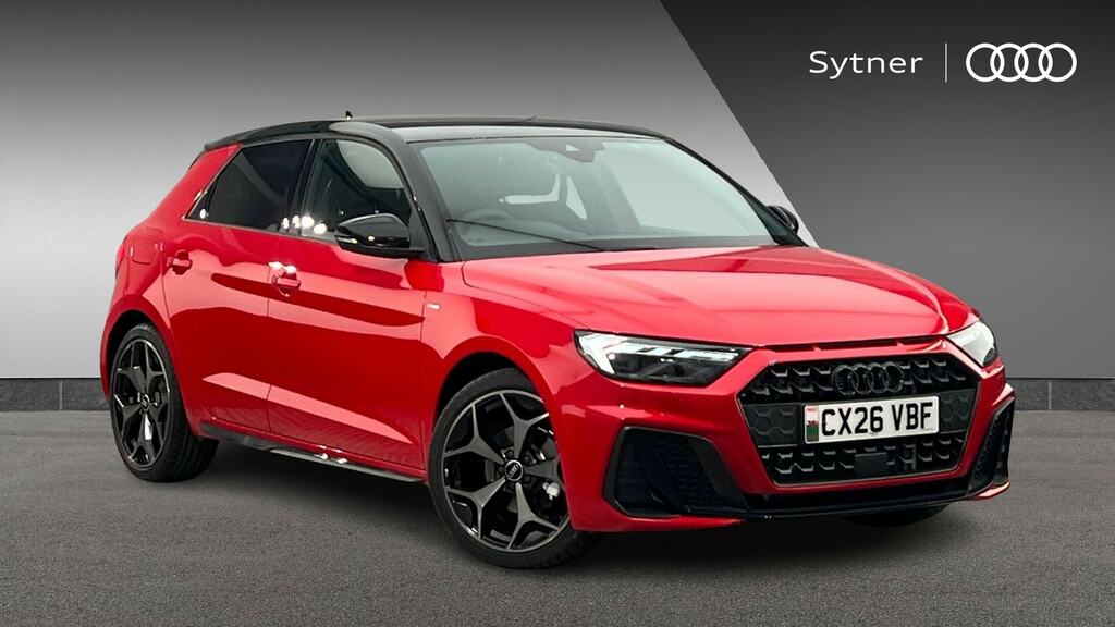 Audi A1 30 Tfsi Black Edition S Tronic Red