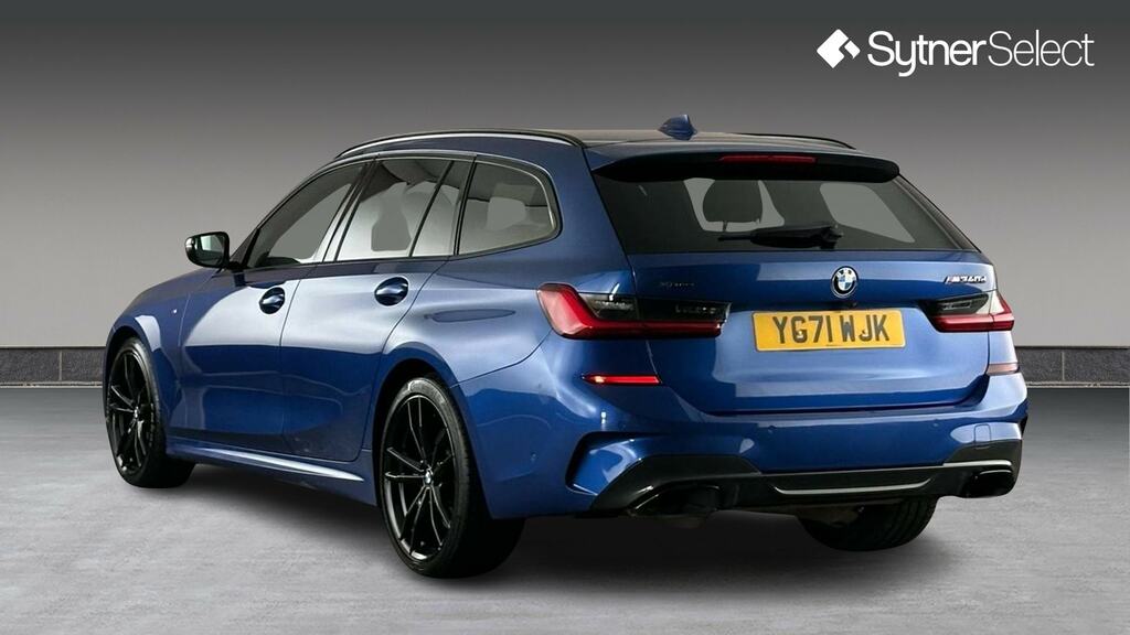 BMW 3 Series M340d Xdrive Mht Step YG71WJK Blue #2