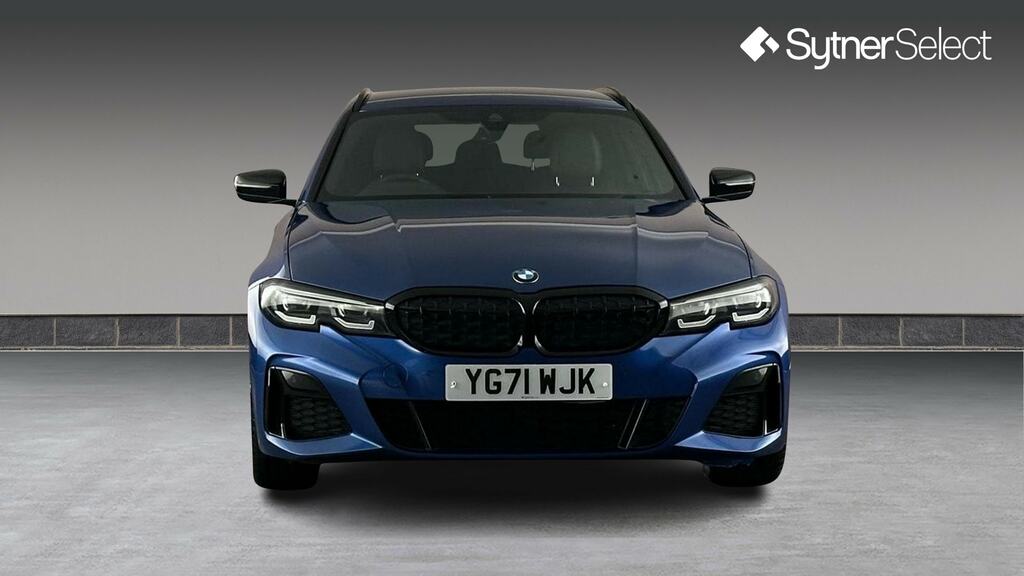 BMW 3 Series M340d Xdrive Mht Step YG71WJK Blue #4