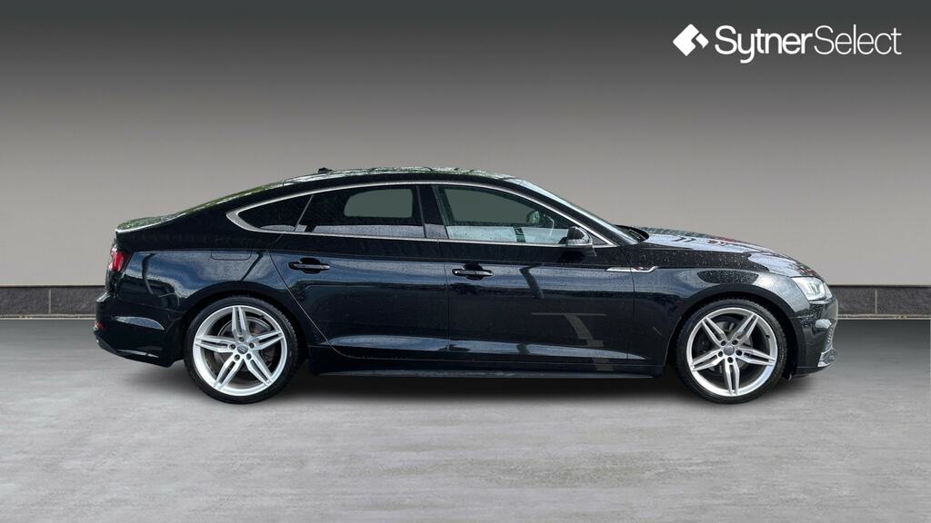 Audi A5 40 Tfsi S Line S Tronic LX19TUH Black #3