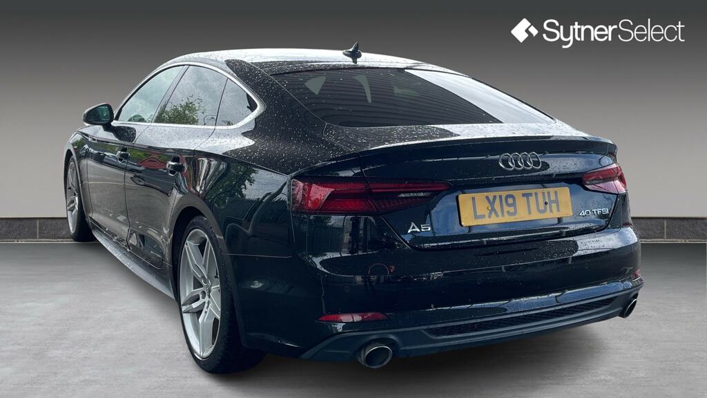 Audi A5 40 Tfsi S Line S Tronic LX19TUH Black #2