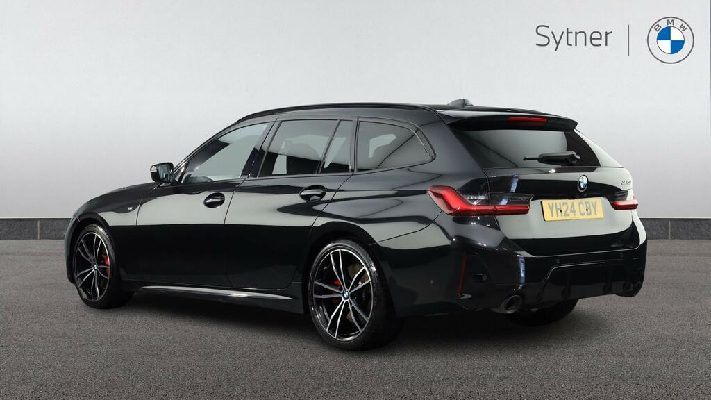BMW 3 Series 320D Mht M Sport Step Techpro Pack YH24CBY Black #2