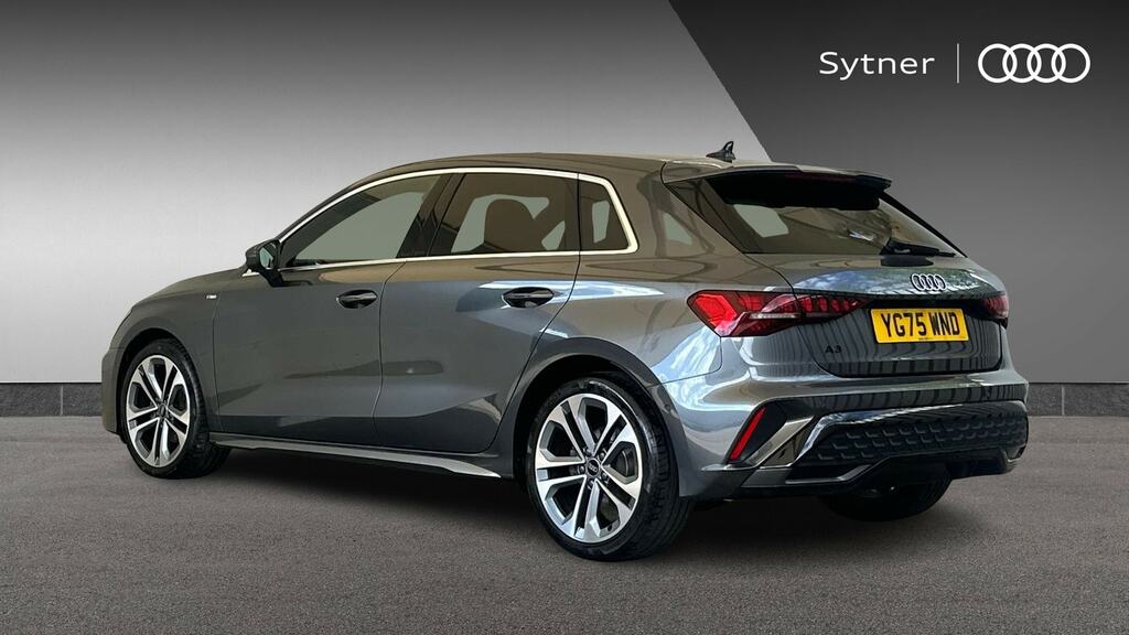 Audi A3 35 Tfsi S Line S Tronic Tech Pack YG75WND Grey #3