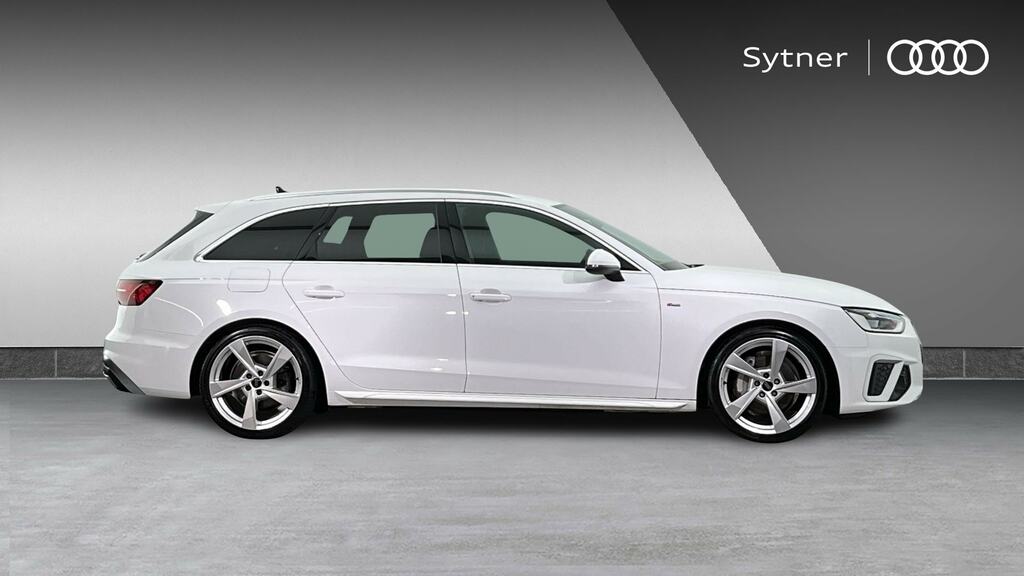 Audi A4 Avant 40 Tfsi 204 S Line S Tronic WN24VAJ White #4
