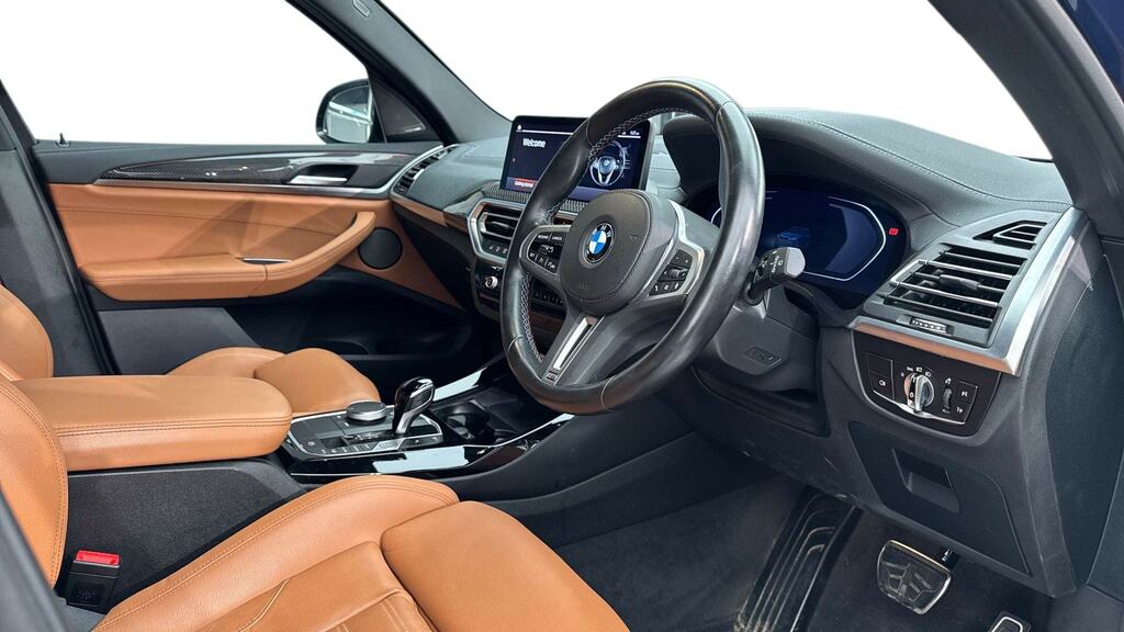 BMW X3 Xdrive M40d Mht GM73FBV Blue #6