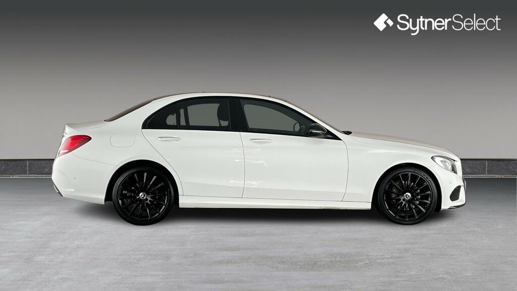 Mercedes-Benz C Class C200 4Matic Amg Line Premium FX67EYC White #3