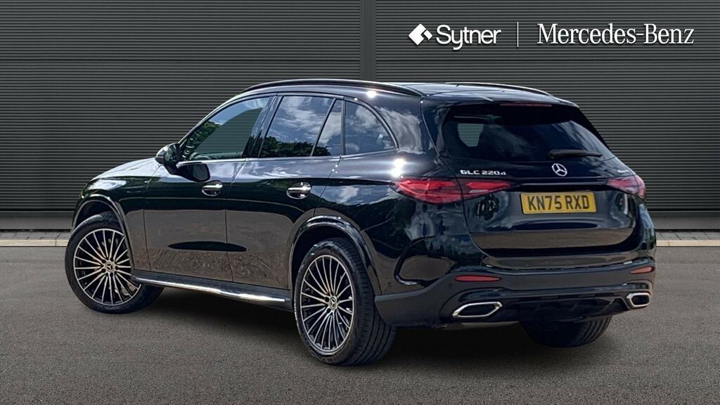 Mercedes-Benz GLC Class Glc 220D 4Matic Amg Line Premium 9G-tronic KN75RXD Black #2